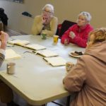 Women from the Sailortown community at a co-creation session